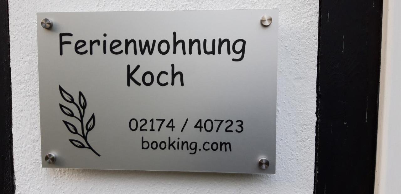 Ferienwohnung Koch Odenthal Exteriör bild